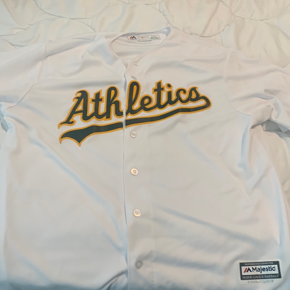Oakland Athletics Majestic Cool Base jersey